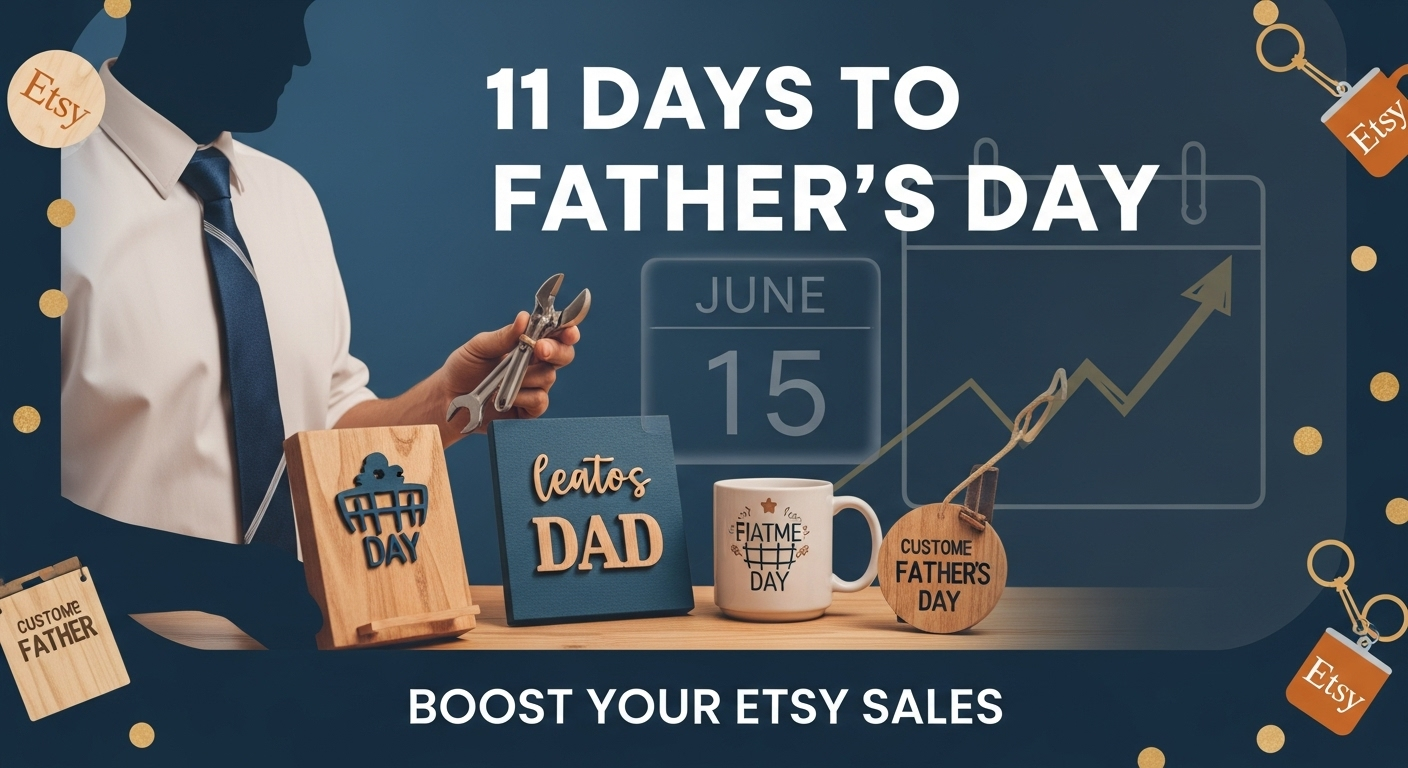 11 Days to Father's Day: Your Last-Minute Guide to Boosting Etsy Sales